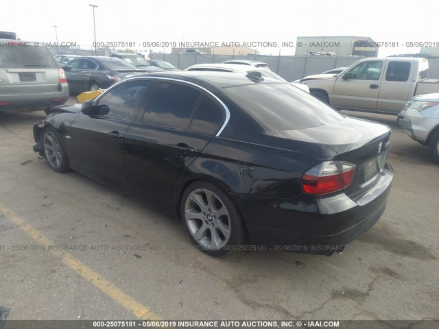 WBAVB33546KS38968 - 2006 BMW 330 I BLACK photo 3