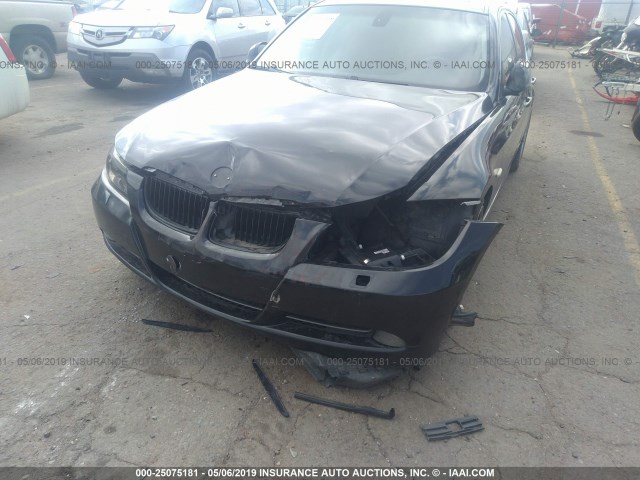 WBAVB33546KS38968 - 2006 BMW 330 I BLACK photo 6