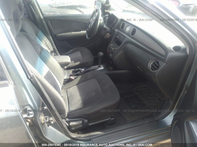 JA4LX41F64U048582 - 2004 MITSUBISHI OUTLANDER XLS GRAY photo 5