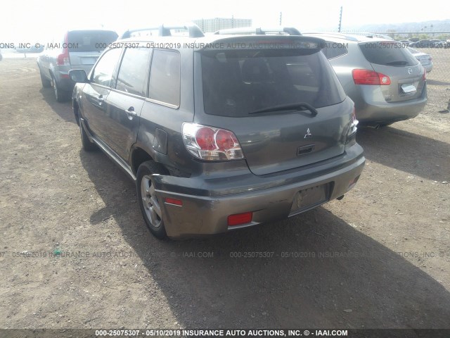 JA4LX41F64U048582 - 2004 MITSUBISHI OUTLANDER XLS GRAY photo 6