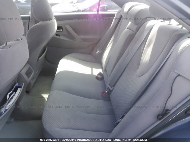 4T1BE46K67U626581 - 2007 TOYOTA CAMRY NEW GENERAT CE/LE/XLE/SE GRAY photo 8