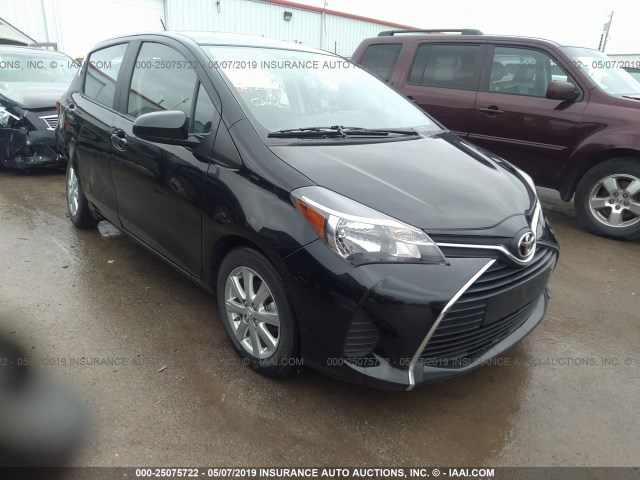 VNKKTUD39GA066585 - 2016 TOYOTA YARIS L/LE/SE BLACK photo 1