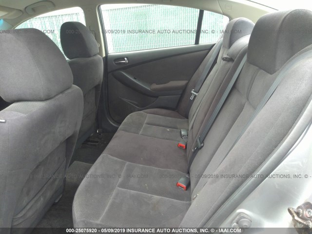 1N4AL21E09C119685 - 2009 NISSAN ALTIMA 2.5/2.5S GRAY photo 8