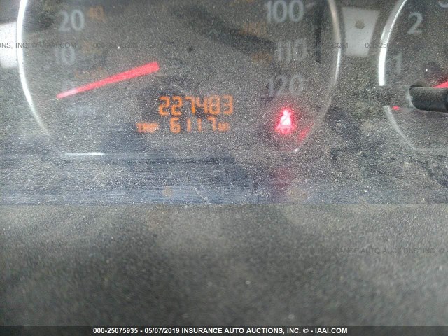 1G8AZ55FX7Z117282 - 2007 SATURN ION LEVEL 2 BLUE photo 7