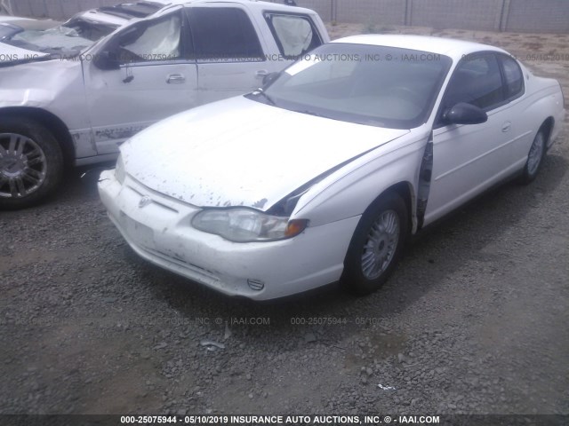 2G1WW12EX19183849 - 2001 CHEVROLET MONTE CARLO LS 白色 照片 6