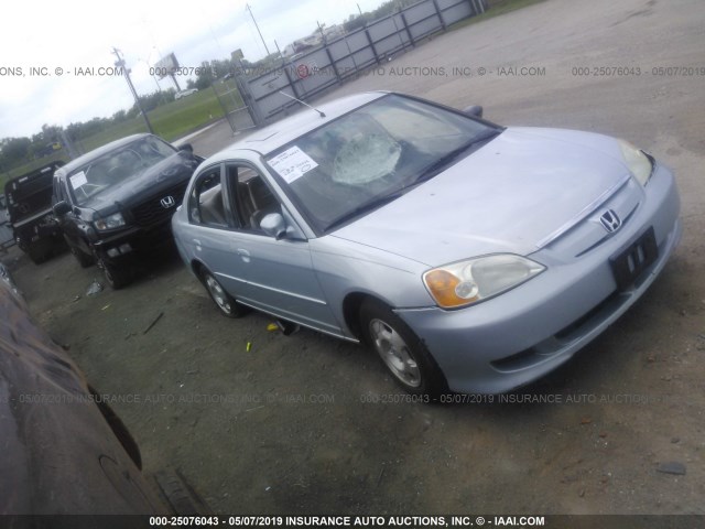 JHMES966X3S026807 - 2003 HONDA CIVIC HYBRID SILVER photo 1