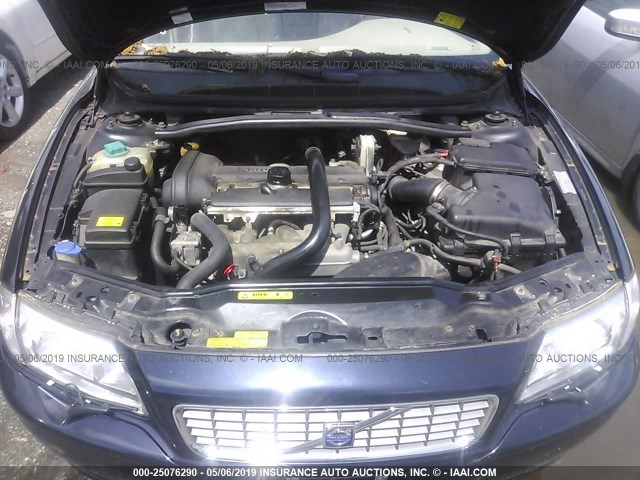 YV1TS592761437791 - 2006 VOLVO S80 2.5T Dark Blue photo 10