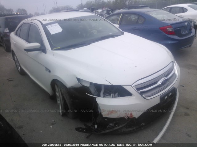 1FAHP2EW2BG186650 - 2011 FORD TAURUS SEL WHITE photo 1