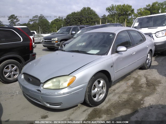 1FAFP55S84A135049 - 2004 FORD TAURUS SES SILVER photo 2