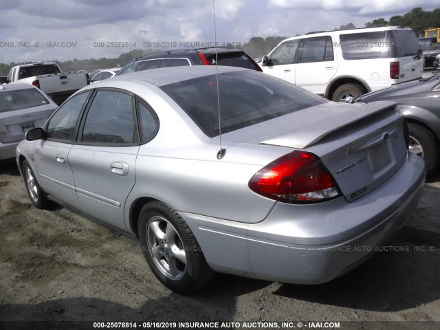 1FAFP55S84A135049 - 2004 FORD TAURUS SES SILVER photo 3