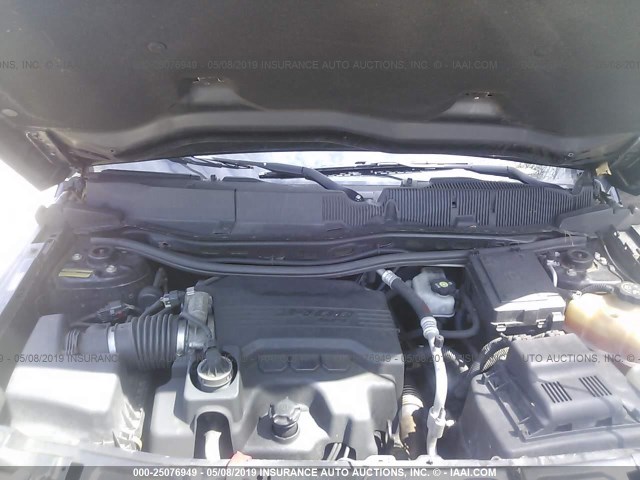 2CNDL83F886294074 - 2008 CHEVROLET EQUINOX LTZ შავი ფოტო 10