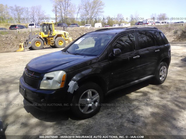2CNDL83F886294074 - 2008 CHEVROLET EQUINOX LTZ შავი ფოტო 2