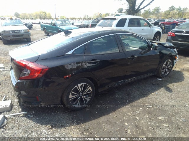 2HGFC1F77HH658144 - 2017 HONDA CIVIC EXL BLACK photo 4