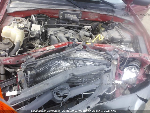 4F2CZ96103KM04755 - 2003 MAZDA TRIBUTE ES 栗色 照片 10