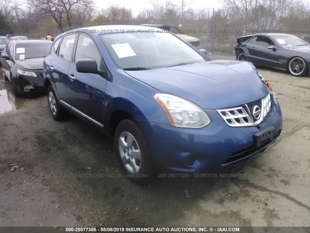 JN8AS5MT7BW165936 - 2011 NISSAN ROGUE S/SV/KROM BLUE photo 1