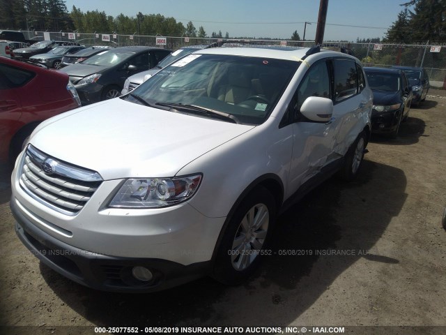 4S4WX90D984416769 - 2008 SUBARU TRIBECA LIMITED WHITE photo 2