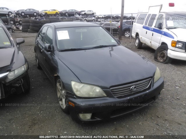 JTHBD182610030368 - 2001 LEXUS IS 300 BLACK photo 1