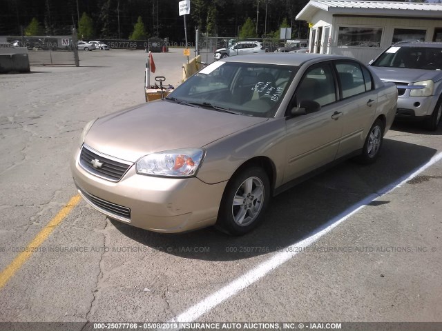 1G1ZS58F18F134119 - 2008 CHEVROLET MALIBU LS GOLD photo 2