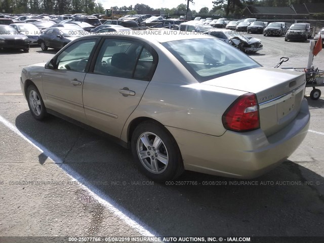 1G1ZS58F18F134119 - 2008 CHEVROLET MALIBU LS GOLD photo 3