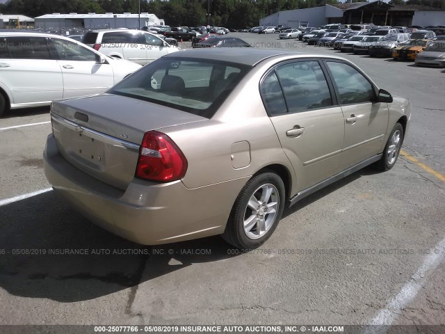 1G1ZS58F18F134119 - 2008 CHEVROLET MALIBU LS GOLD photo 4