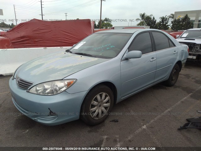 4T1BE32K26U675968 - 2006 TOYOTA CAMRY LE/XLE/SE Light Blue photo 2