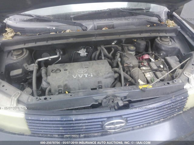 JTLKT324X64073917 - 2006 TOYOTA SCION XB 蓝色 照片 10