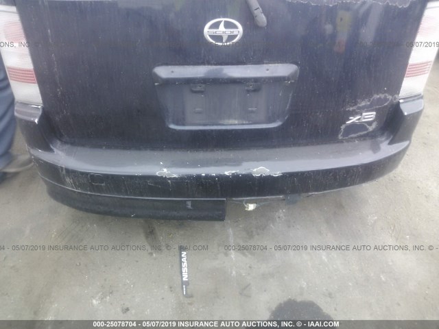 JTLKT324X64073917 - 2006 TOYOTA SCION XB 蓝色 照片 6