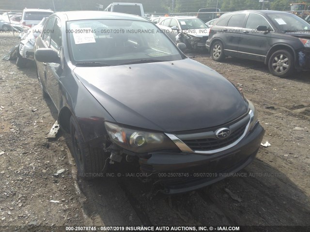 JF1GE61608H527710 - 2008 SUBARU IMPREZA 2.5I BLACK photo 6