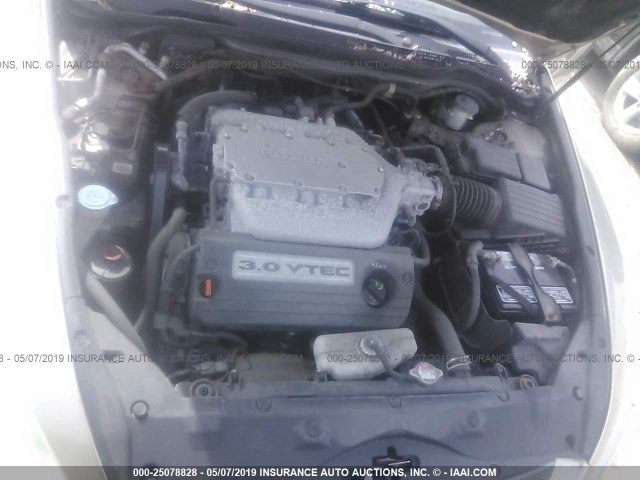 1HGCM66575A064143 - 2005 HONDA ACCORD EX Champagne photo 10
