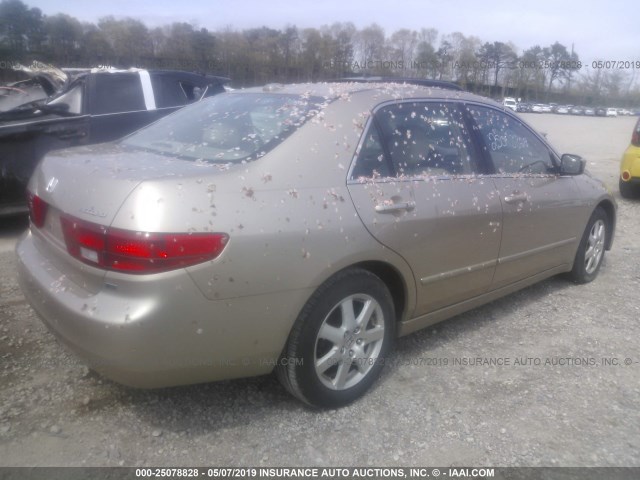 1HGCM66575A064143 - 2005 HONDA ACCORD EX Champagne photo 4