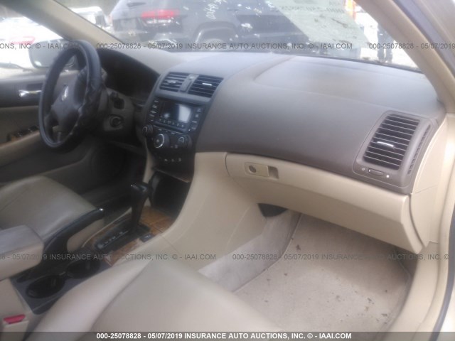 1HGCM66575A064143 - 2005 HONDA ACCORD EX Champagne photo 5