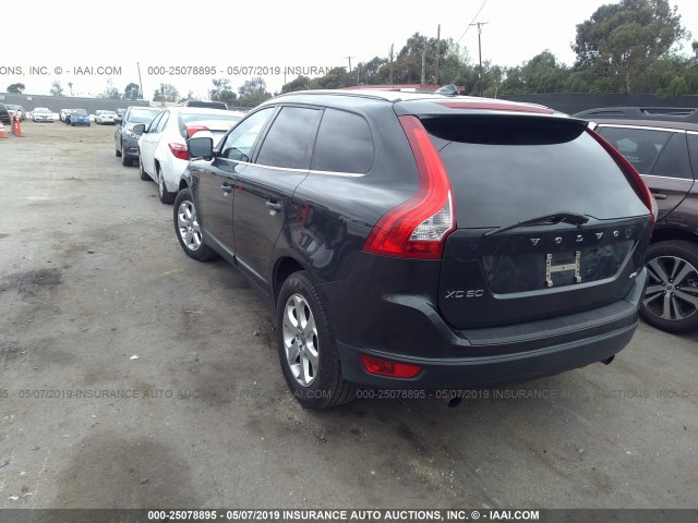 YV4940DZXB2206919 - 2011 VOLVO XC60 3.2 GRAY photo 3