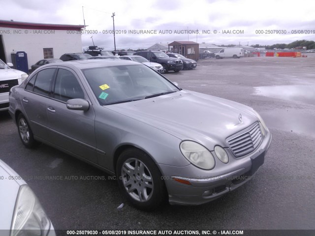 WDBUF65J05A669616 - 2005 MERCEDES-BENZ E 320 SILVER photo 1