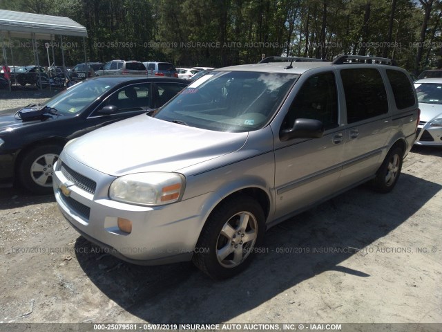 1GNDV33137D153880 - 2007 CHEVROLET UPLANDER LT SILVER photo 2