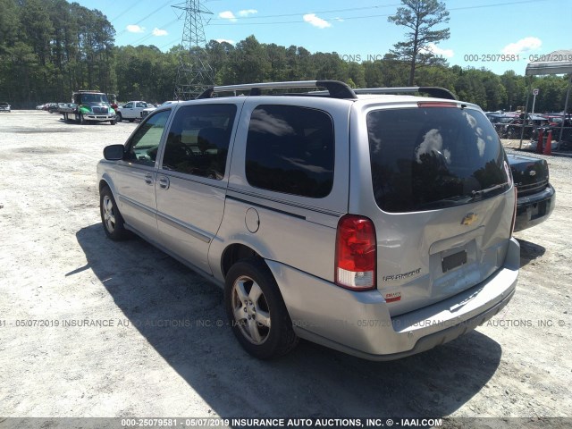 1GNDV33137D153880 - 2007 CHEVROLET UPLANDER LT SILVER photo 3