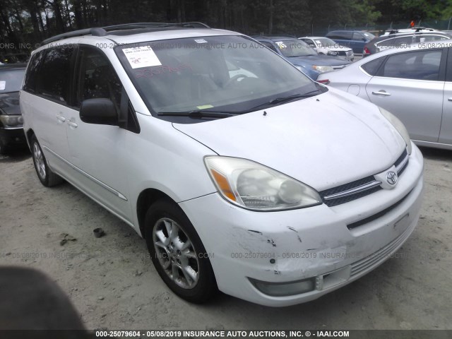 5TDZA22C14S190501 - 2004 TOYOTA SIENNA XLE/XLE LIMITED WHITE photo 1