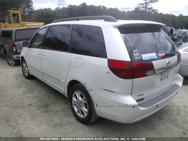 5TDZA22C14S190501 - 2004 TOYOTA SIENNA XLE/XLE LIMITED WHITE photo 3