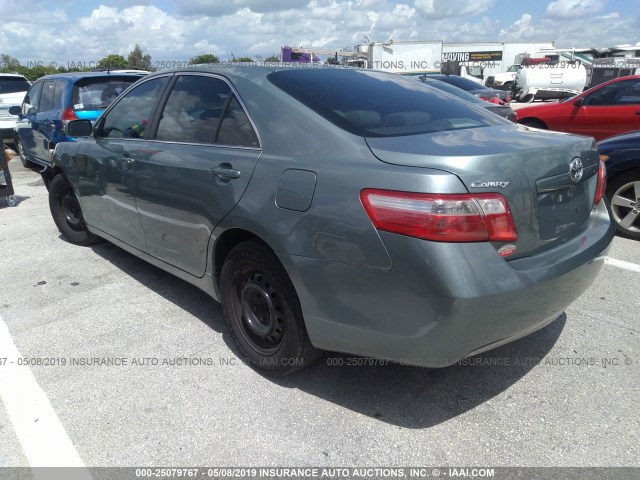 4T1BE46K48U741715 - 2008 TOYOTA CAMRY CE/LE/XLE/SE GREEN photo 3