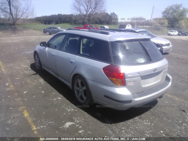 4S3BP626467300262 - 2006 SUBARU LEGACY 2.5I LIMITED/2.5I SPECIAL SILVER photo 3