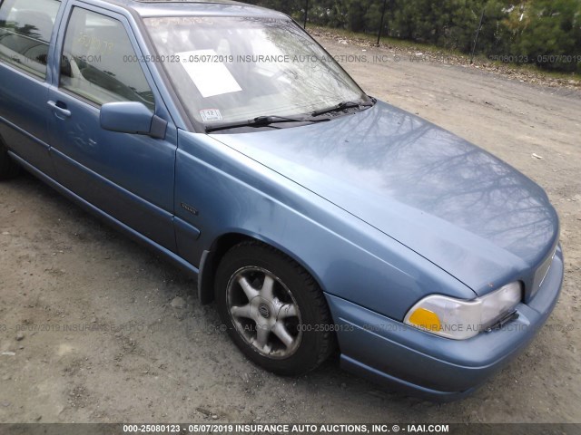 YV1LS5578W1493353 - 1998 VOLVO S70 Light Blue photo 6