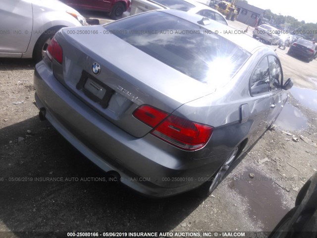 WBAWC7C58AE271326 - 2010 BMW 335 XI SILVER photo 4