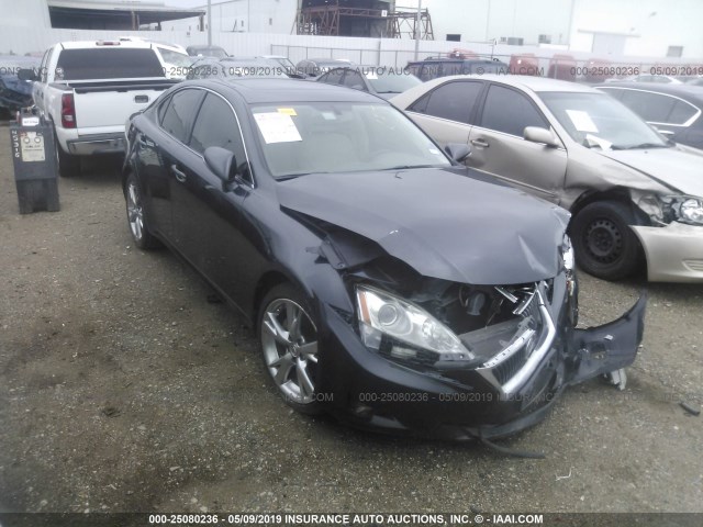 JTHBK262095098050 - 2009 LEXUS IS 250 GRAY photo 1