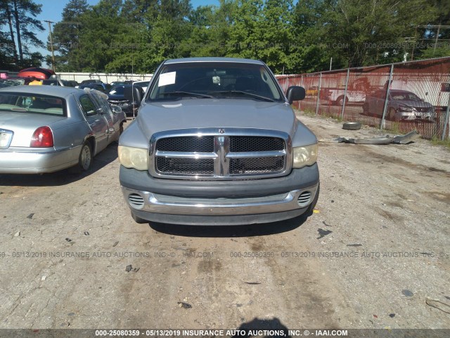 1D7HA16K23J514984 - 2003 DODGE RAM 1500 ST SILVER photo 6