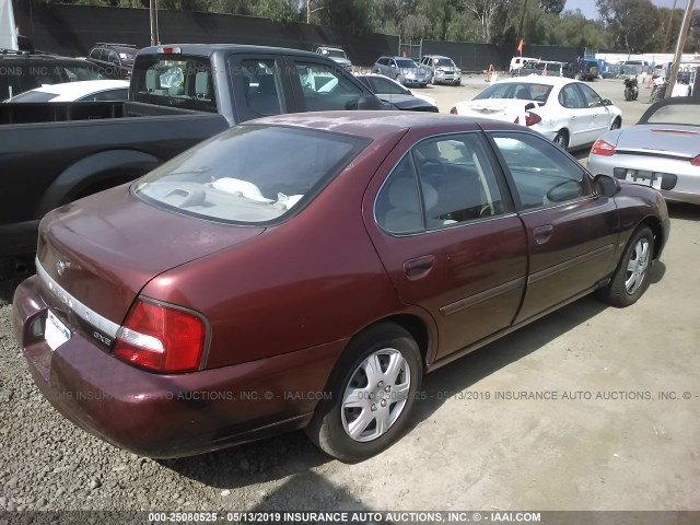 1N4DL01D11C223857 - 2001 NISSAN ALTIMA XE/GXE/SE MAROON photo 4