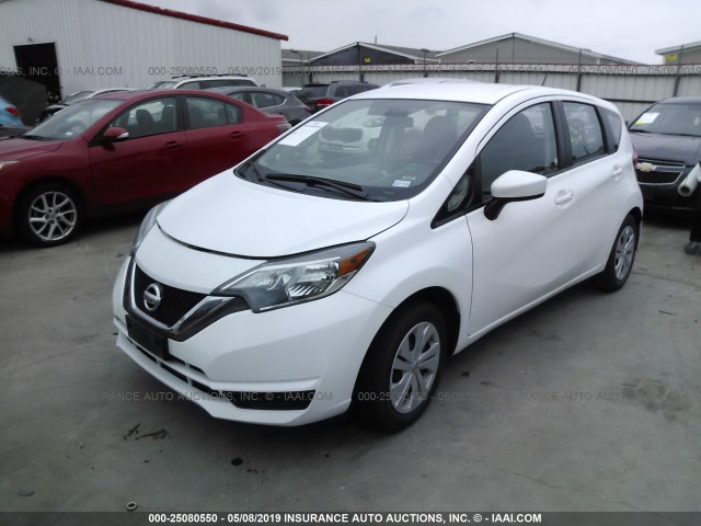 3N1CE2CP7HL363450 - 2017 NISSAN VERSA NOTE S/S PLUS/SV/SL/SR WHITE photo 2