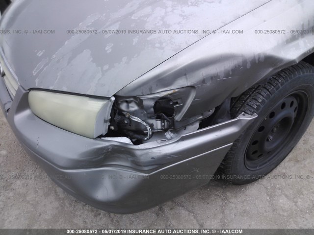 4T1BG22K41U030879 - 2001 TOYOTA CAMRY CE/LE/XLE GRAY photo 6