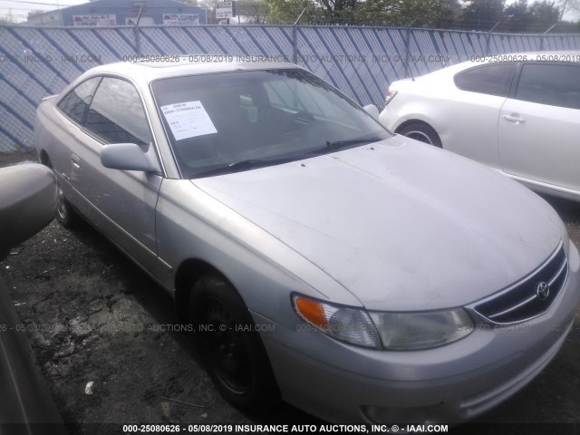 2T1CF22P2YC408857 - 2000 TOYOTA CAMRY SOLARA SE/SLE SILVER photo 1