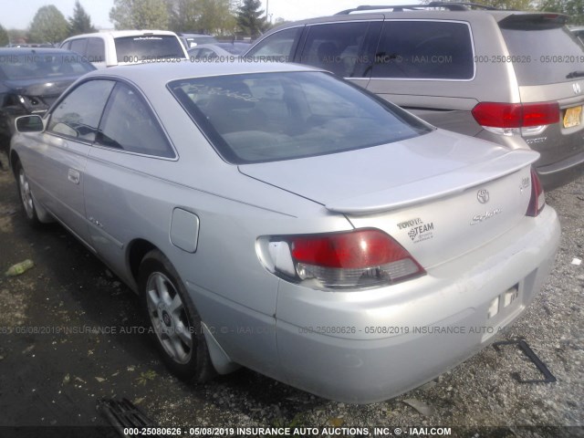2T1CF22P2YC408857 - 2000 TOYOTA CAMRY SOLARA SE/SLE SILVER photo 3