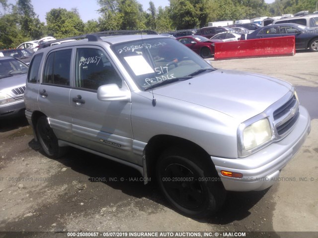 2CNBJ634126916313 - 2002 CHEVROLET TRACKER LT SILVER photo 1