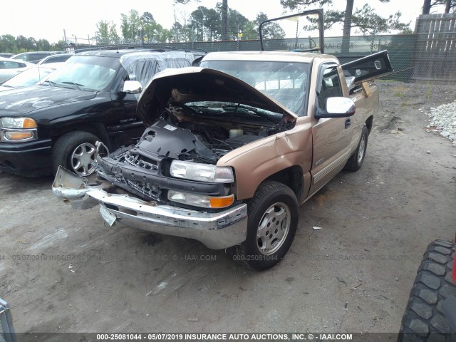 1GCEC14T1YZ336304 - 2000 CHEVROLET SILVERADO C1500 TAN photo 2